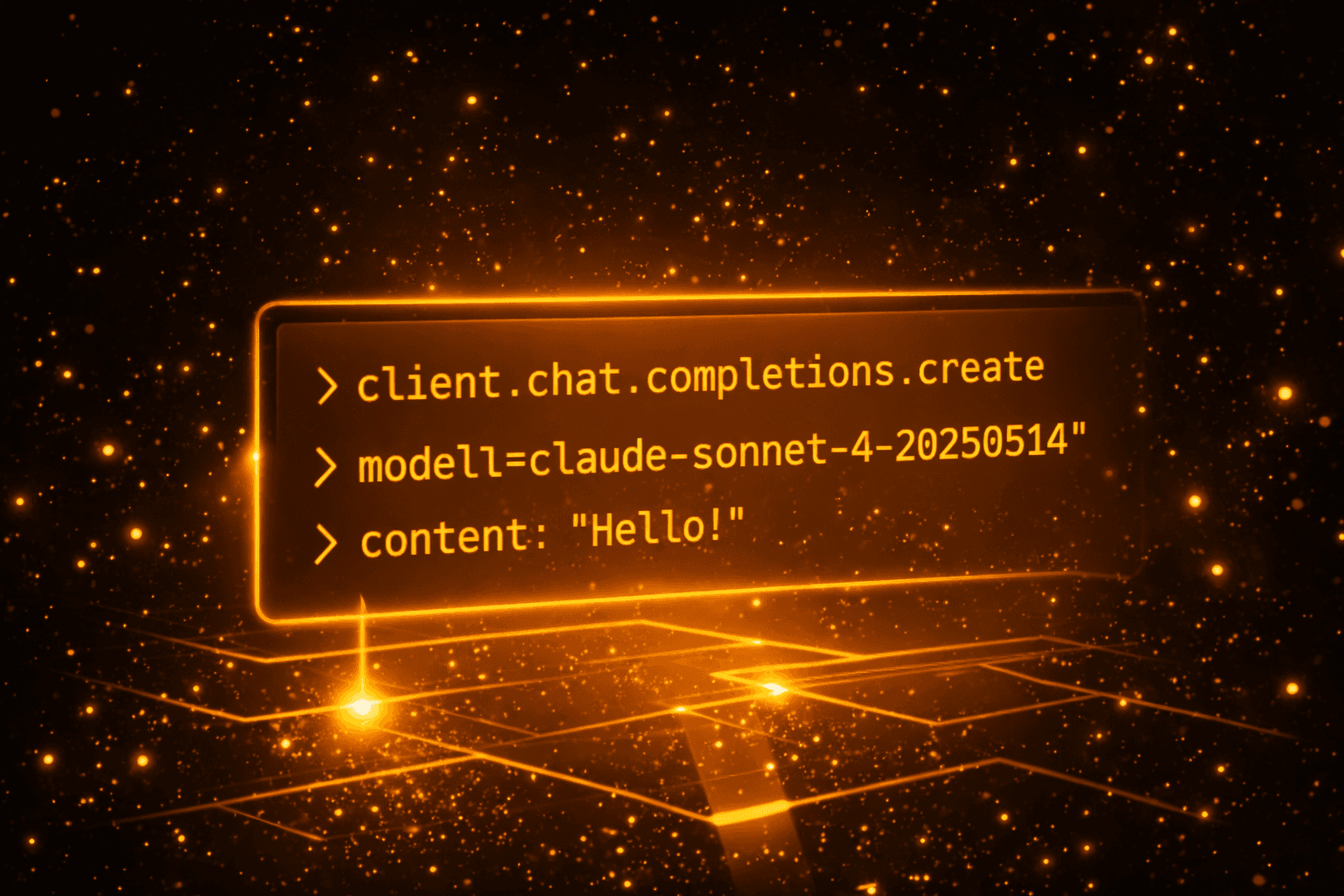 Code editor showing Router One API integration in action